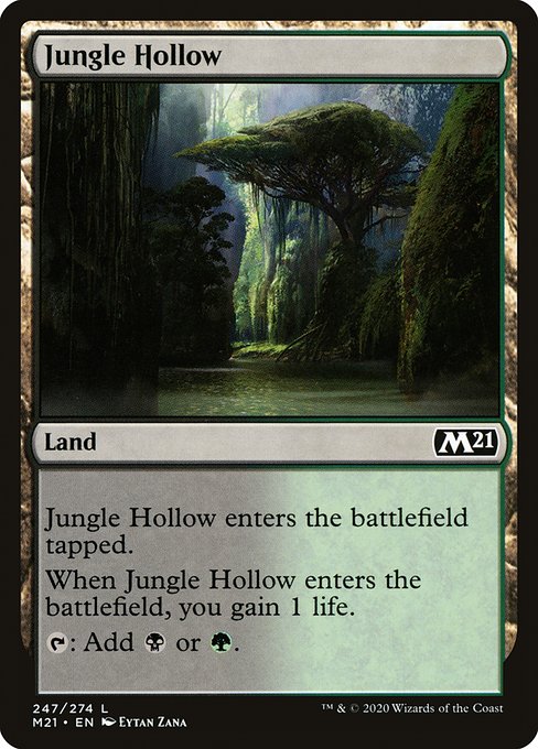 Jungle Hollow (Core Set 2021 #247)