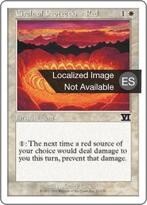 Circle of Protection: Red (Classic Sixth Edition #11)
