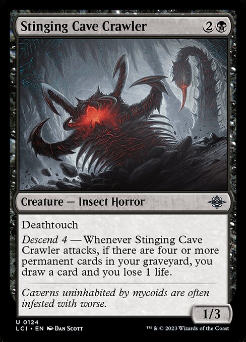 Stinging Cave Crawler card image