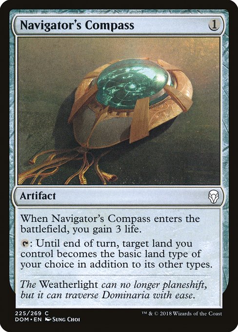 Navigator's Compass (Dominaria #225)