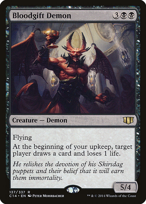 Bloodgift Demon (Commander 2014 #137)