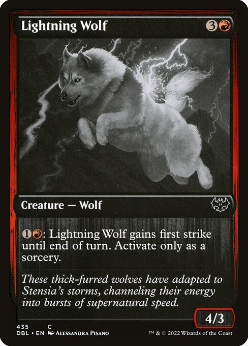 Lightning Wolf (Innistrad: Double Feature #435)