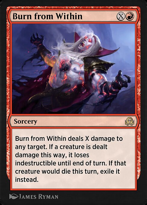 Burn from Within (Shadows over Innistrad Remastered #147)