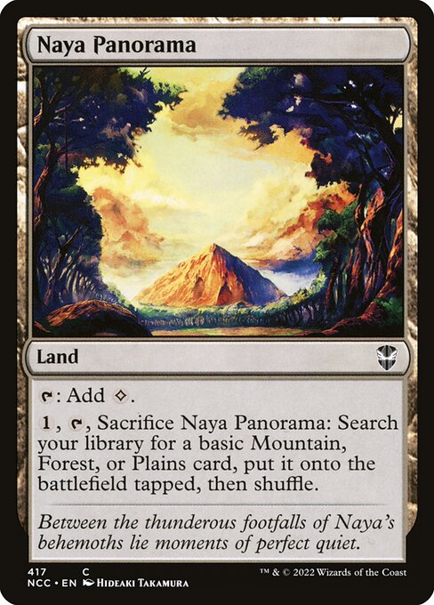 Naya Panorama (New Capenna Commander #417)