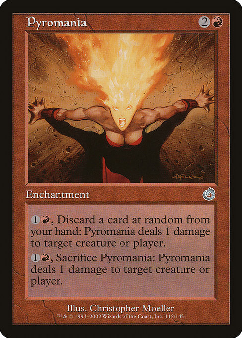 Pyromania card image