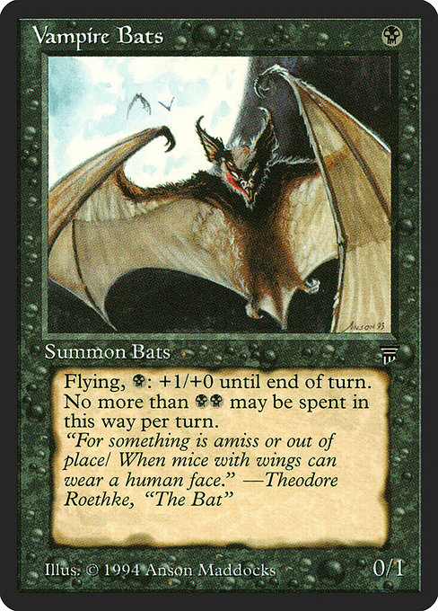Vampire Bats (Legends #125)