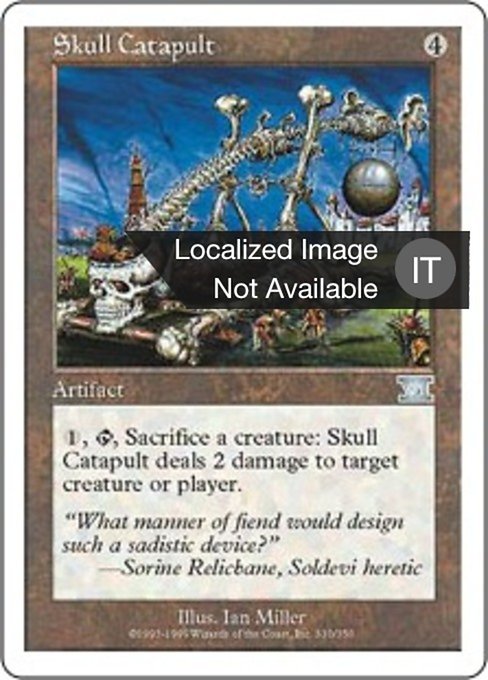 Skull Catapult (Classic Sixth Edition #310)