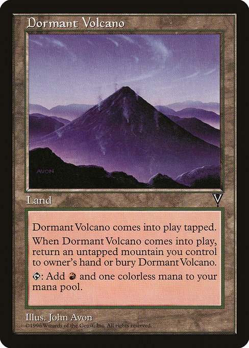 Volcan assoupi|Dormant Volcano