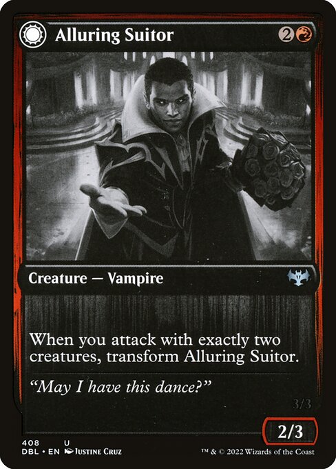 Alluring Suitor // Deadly Dancer (Innistrad: Double Feature #408)