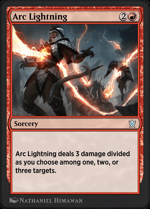 Arc Lightning (Khans of Tarkir #97y)