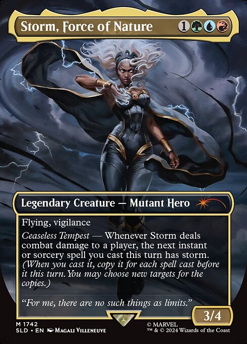 Storm, Force of Nature card