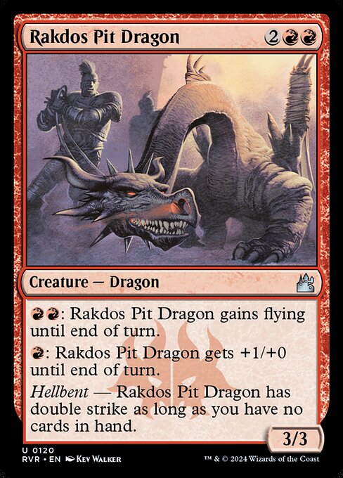 Rakdos Pit Dragon (Ravnica Remastered #120)