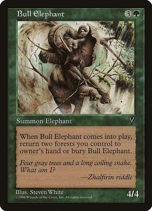 Eléphant mâle|Bull Elephant