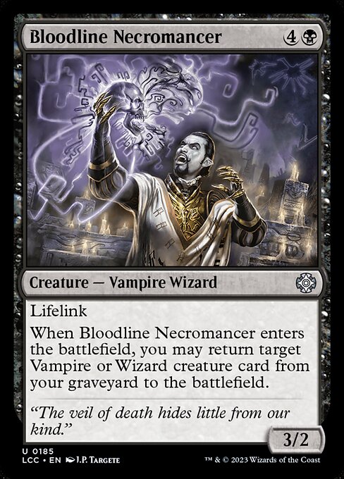 Bloodline Necromancer (The Lost Caverns of Ixalan Commander #185)