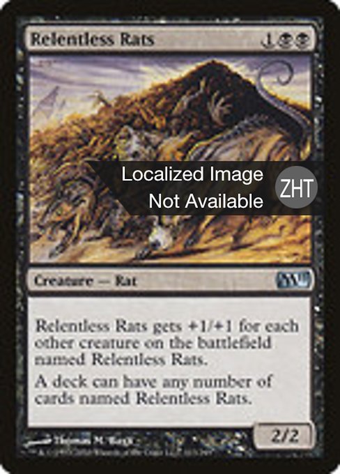 Relentless Rats (Magic 2011 #113)