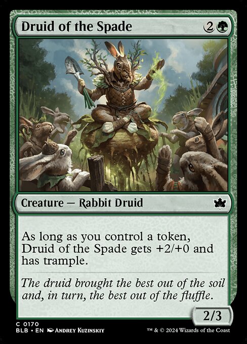 Druid of the Spade (Bloomburrow #170)