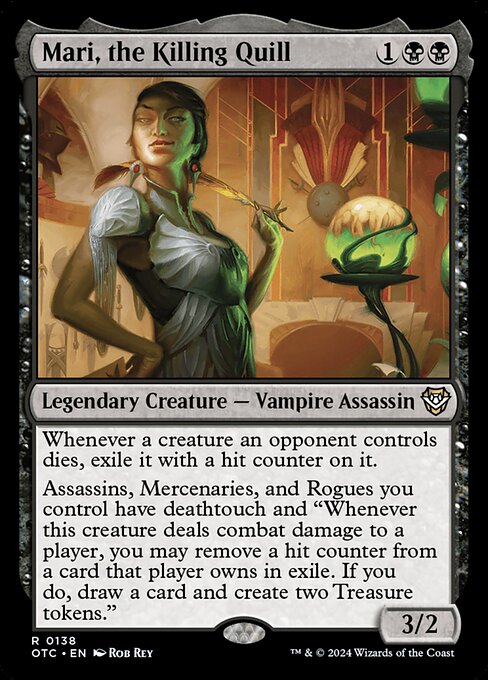 Mari, the Killing Quill (otc) 138 Mari, the Killing Quill (otc) 138
