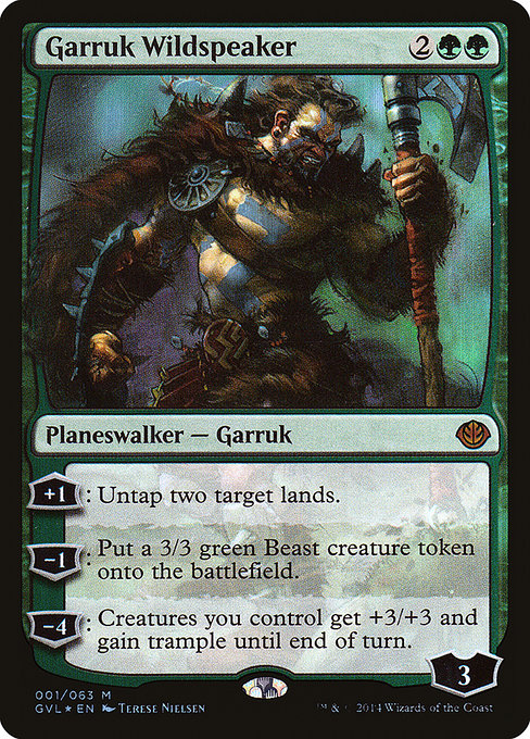 Garruk Wildspeaker (gvl) 1