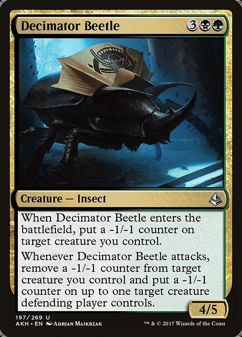 Decimator Beetle (Amonkhet #197)