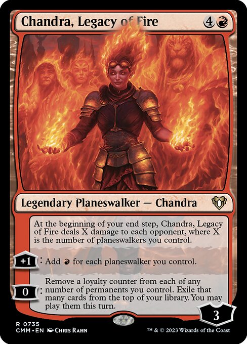 Chandra, Legacy of Fire card image