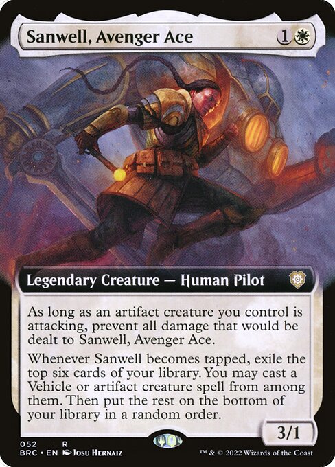 Sanwell, Avenger Ace (Extended Art)