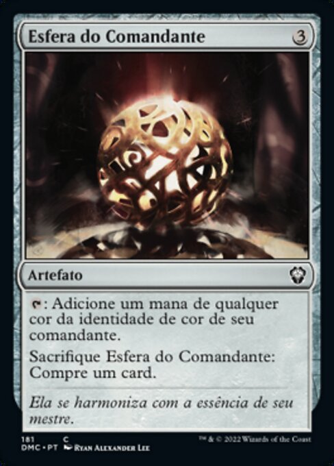 Commander's Sphere (Dominaria United Commander #181)