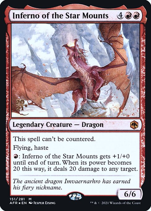 Inferno of the Star Mounts (Adventures in the Forgotten Realms Promos #151s)