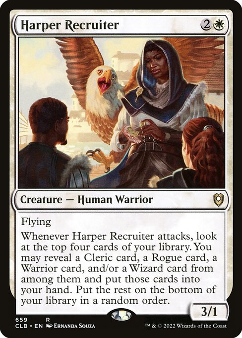 Harper Recruiter (Commander Legends: Battle for Baldur's Gate #659)