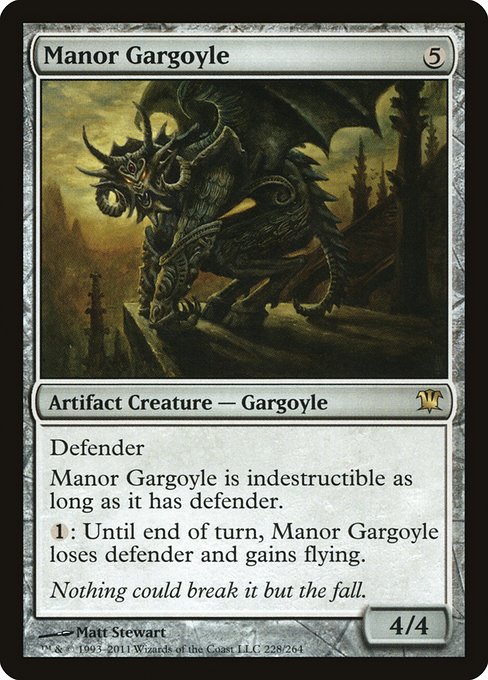 Gargouille de manoir|Manor Gargoyle