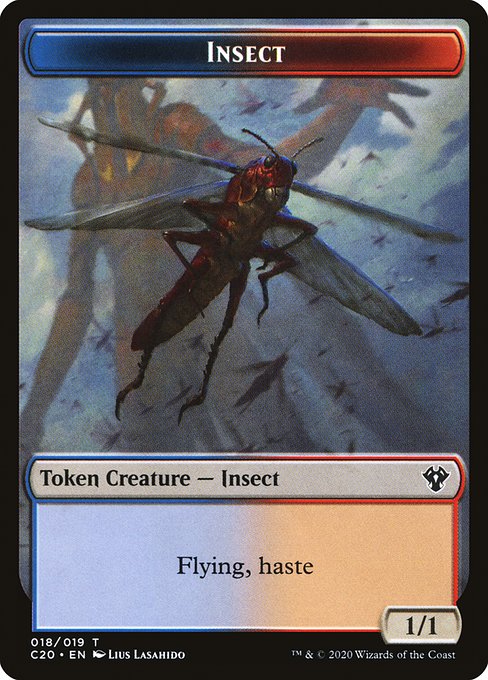 Insect (Commander 2020 Tokens #18)