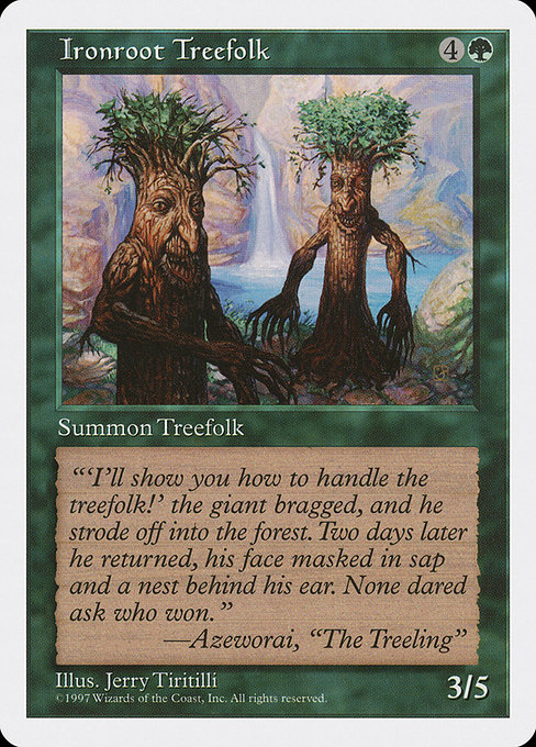 Ironroot Treefolk card image