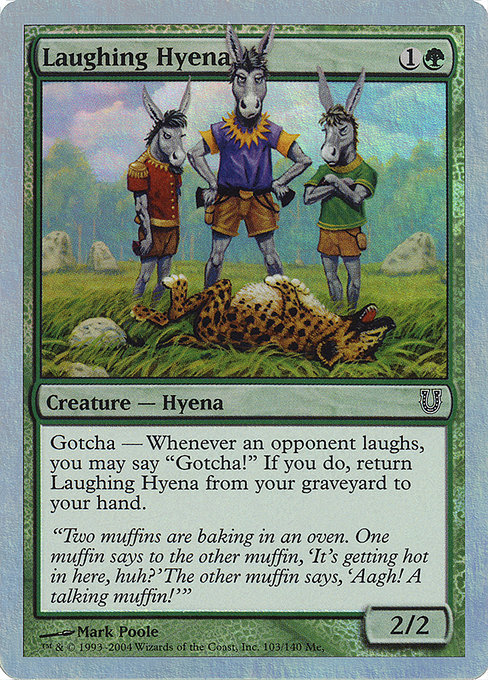 Laughing Hyena card image