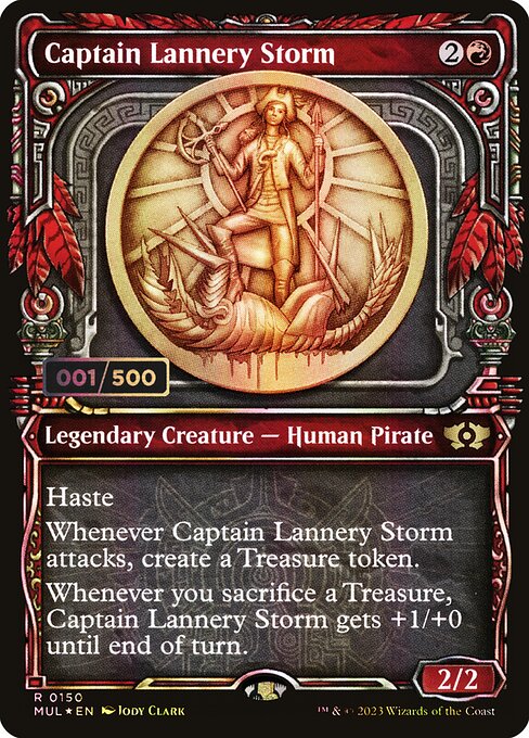Captain Lannery Storm (Multiverse Legends #150z)