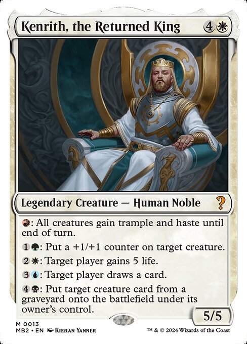 Kenrith, the Returned King (Mystery Booster 2)