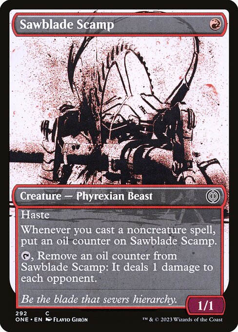 Sawblade Scamp (Phyrexia: All Will Be One #292)