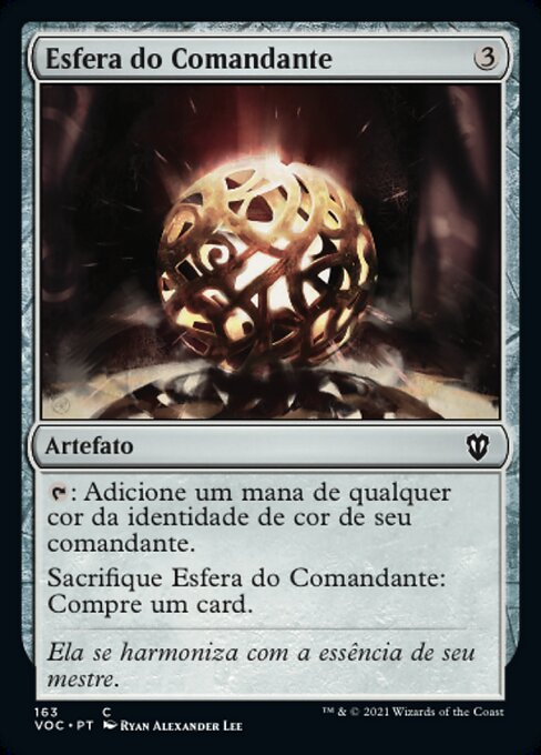 Commander's Sphere (Crimson Vow Commander #163)