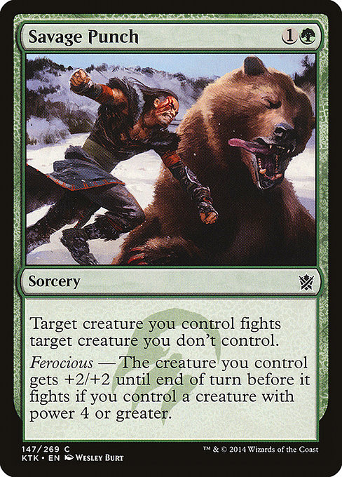 Savage Punch (Khans of Tarkir #147)