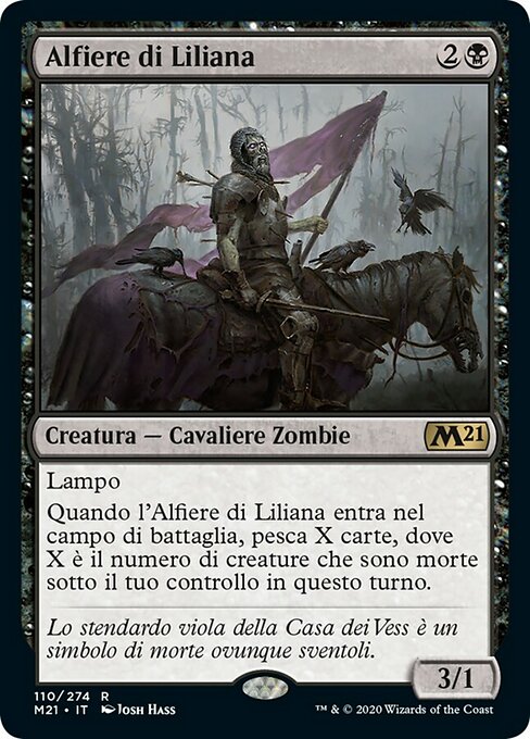 Liliana's Standard Bearer (Core Set 2021 #110)