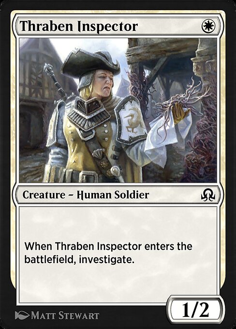 Thraben Inspector (Shadows over Innistrad Remastered #51)