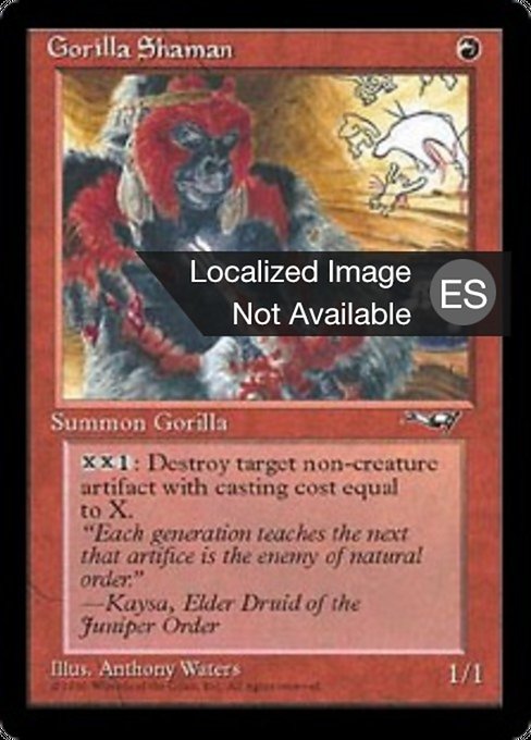 Gorilla Shaman (Alliances #72b)