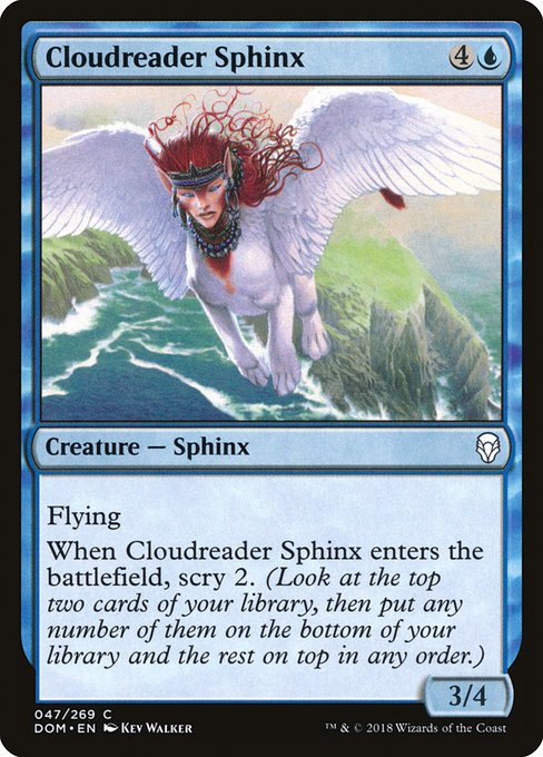 Cloudreader Sphinx card image