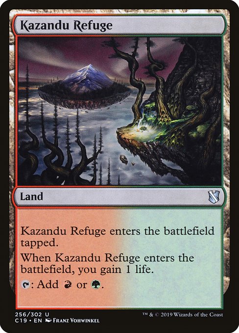 Kazandu Refuge (Commander 2019 #256)