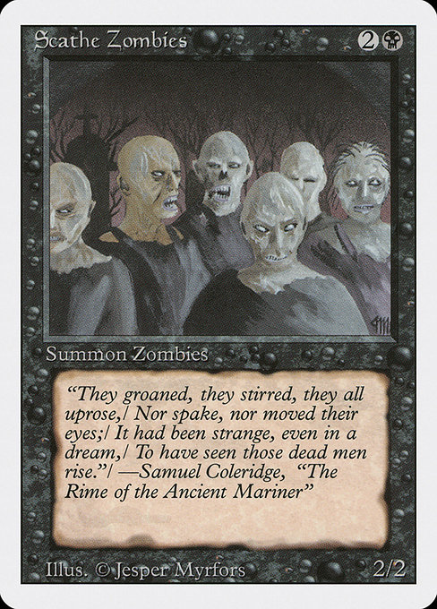 Scathe Zombies (Revised Edition #127)