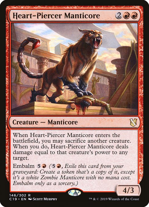 Heart-Piercer Manticore (c19) 146