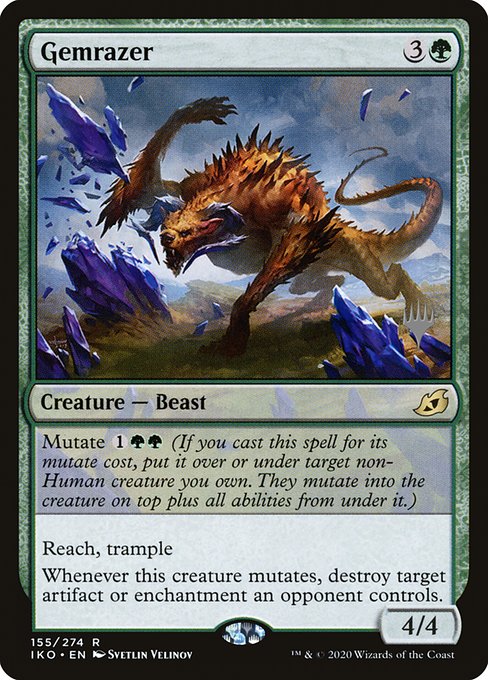 Gemrazer (Ikoria: Lair of Behemoths Promos #155p)