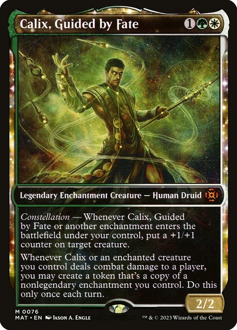 Calix, Guided by Fate (mat) 76