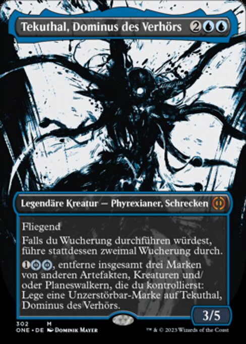 Tekuthal, Inquiry Dominus (Phyrexia: All Will Be One #302)