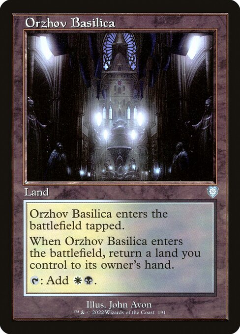 Orzhov Basilica (The Brothers' War Commander #191)