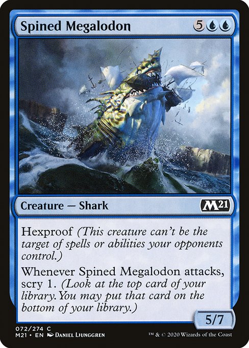 Mégalodon à piquants|Spined Megalodon