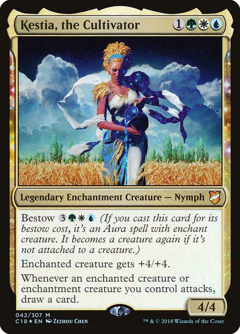 Kestia, the Cultivator (Commander 2018 #42)